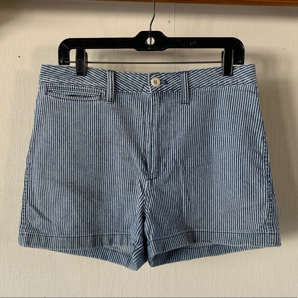 Striped Madewell shorts